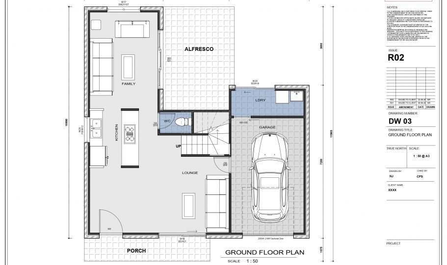 Duplex Design Home Plan –