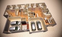 Duplex Design Home Plan – T D