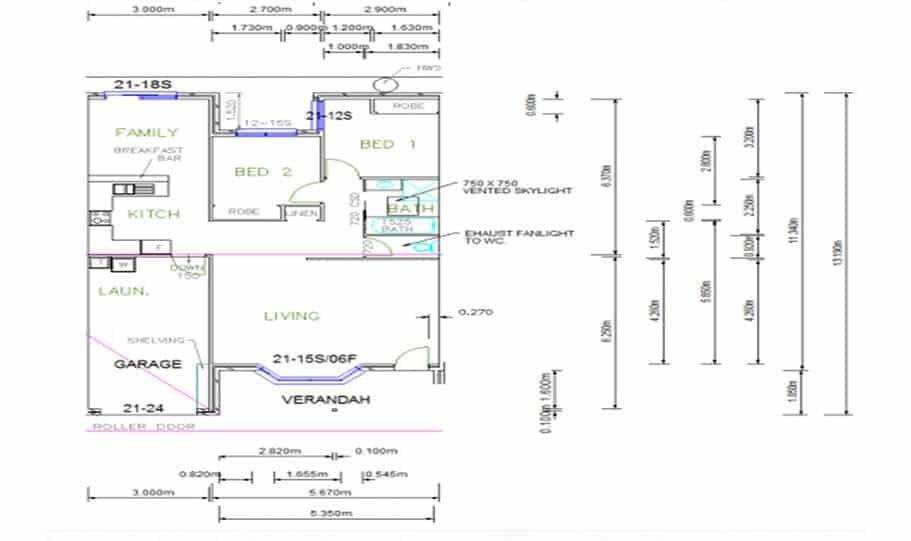 Duplex Design Plan 336 DUK 05