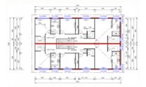 Duplex Kit Design Home Plan – 491N 01