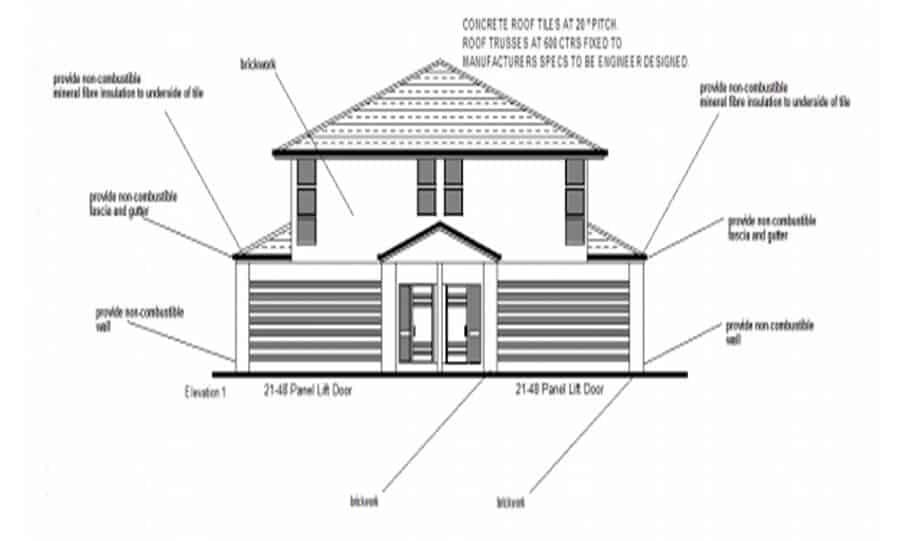 Duplex Kit Design Home Plan – 491N 03