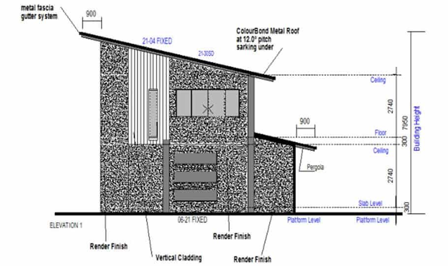 Duplex Kit Home Design Plan 213 06