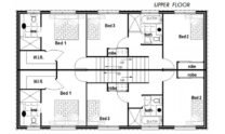 Duplex Kit Home Design Plan 297A 01