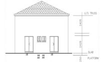 Duplex Kit Home Design Plan 297A 07