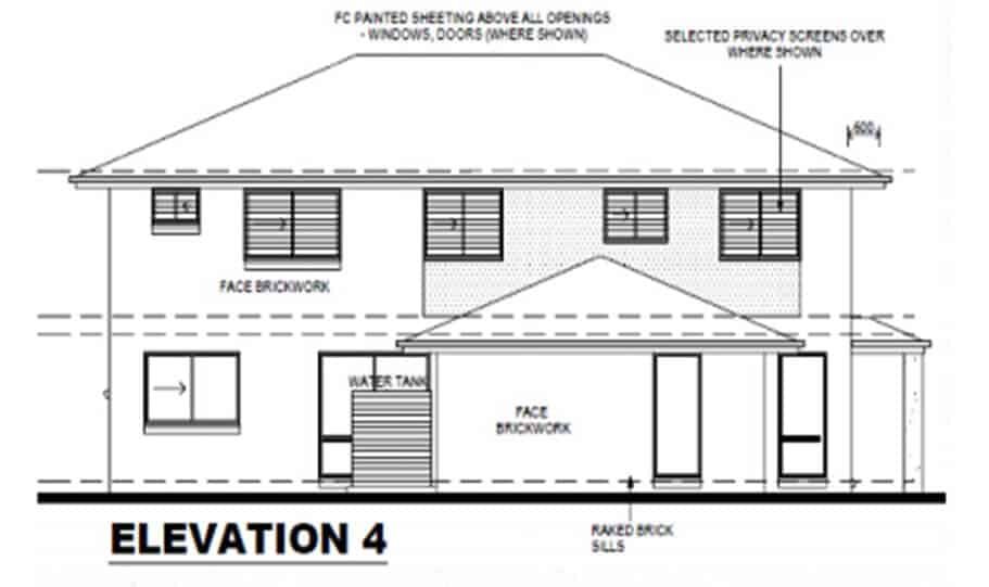 Duplex Kit Home Design Plan 297B 06