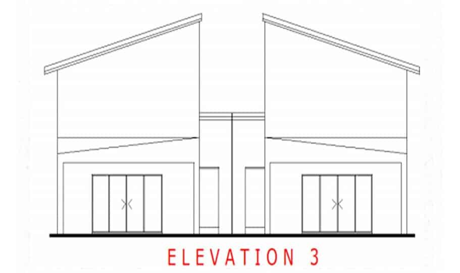 Duplex Kit Home Design Plan 299T 07