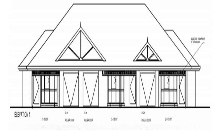 Duplex Kit Home Design Plan 345 TD 01