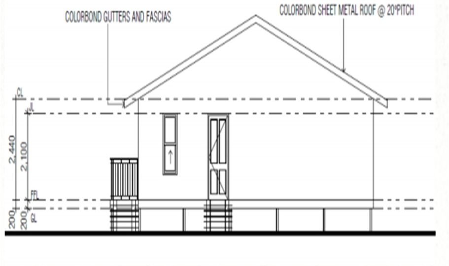 One Storey Kit Homes Plan 100 A 100 m2 2 Bed 13