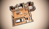 One Storey Kit Homes Plan Lh D