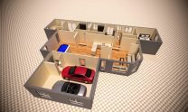 Sloping Land Kit Home Design D