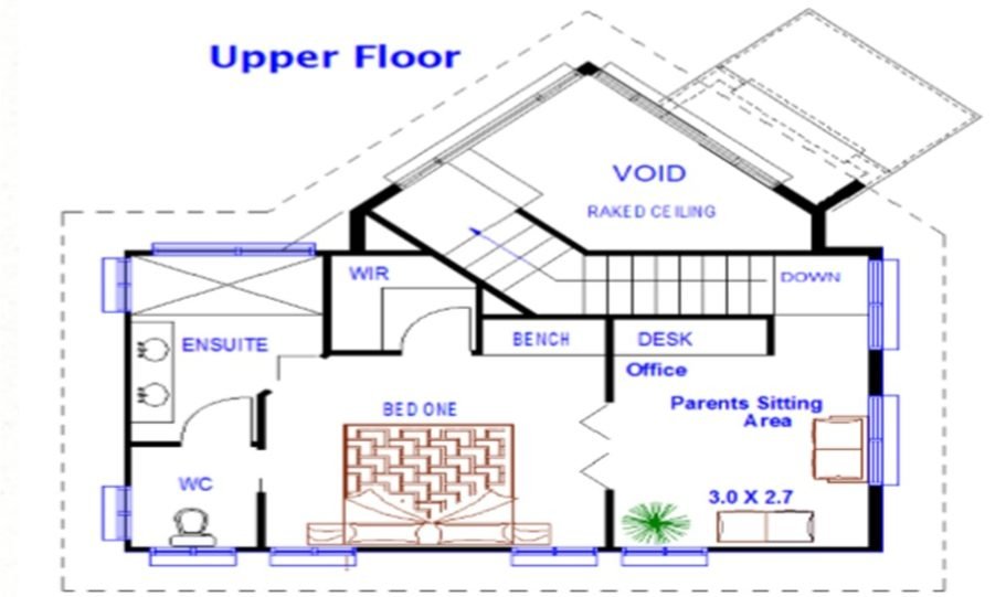 Two Storey Kit Home Plan 251 B 251.59 m2 4 Bed 2 Bath 3