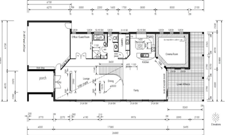 Two Storey Kit Home Plan 426 426 m2 4 Bed 3 Bath 5