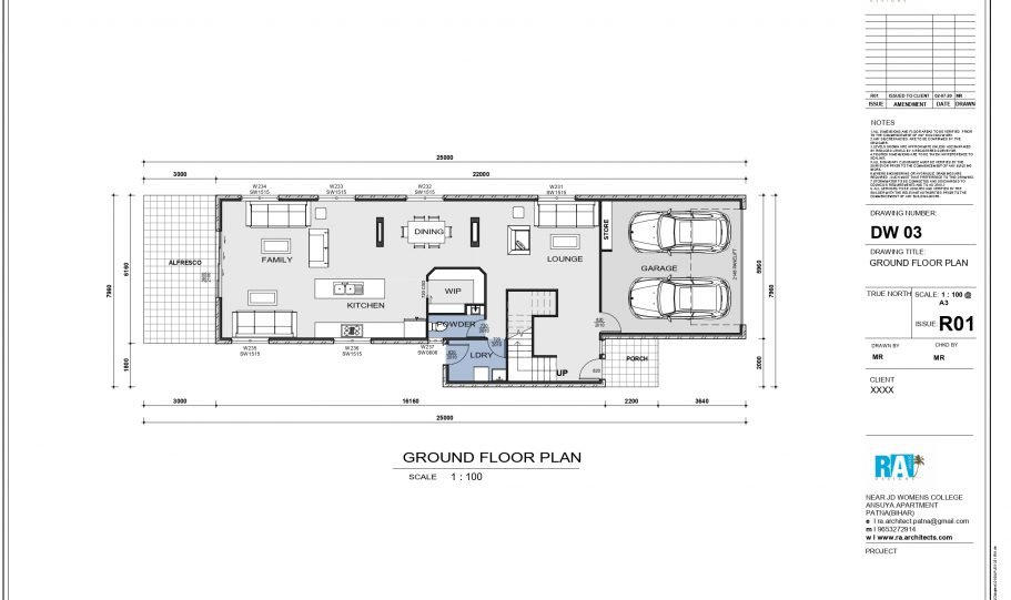 Two Storey Kit Home – Plan