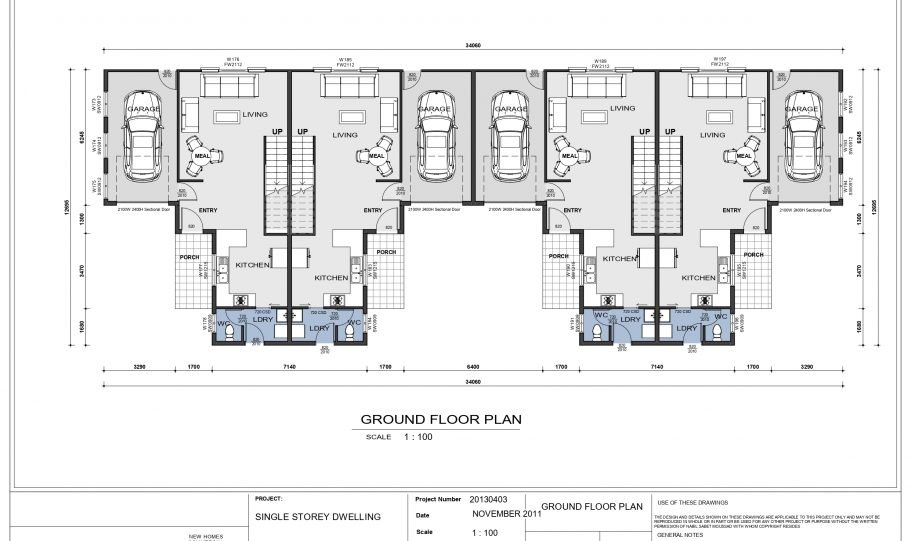 Duplex Design Home Plan – Duk