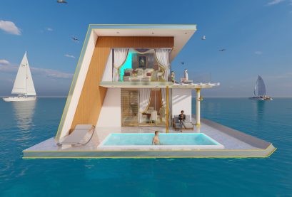 Spark Homes Sea Horse Luxery Boat House