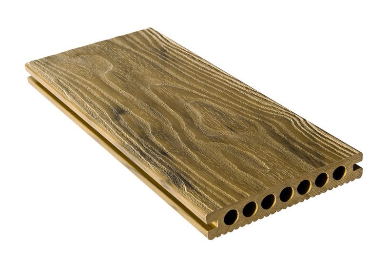 Hollow Composite Decking D Wood Grain Ts