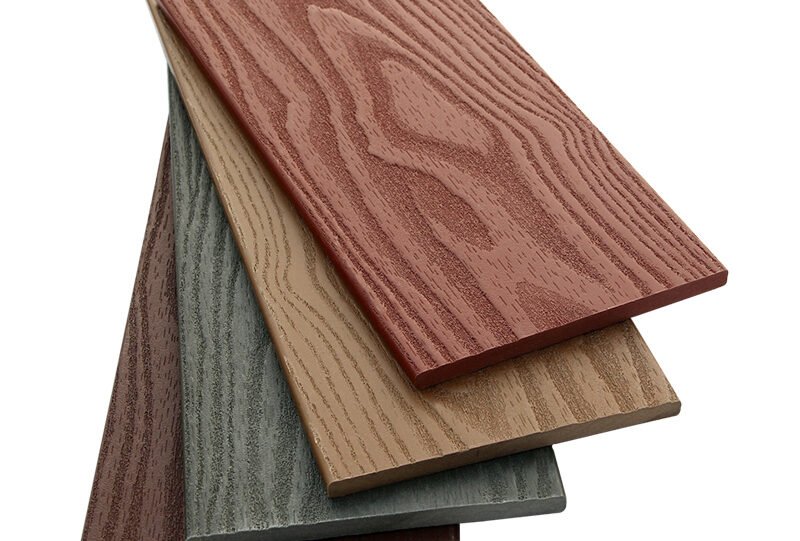 Solid Composite Cladding D Wood Grain Th