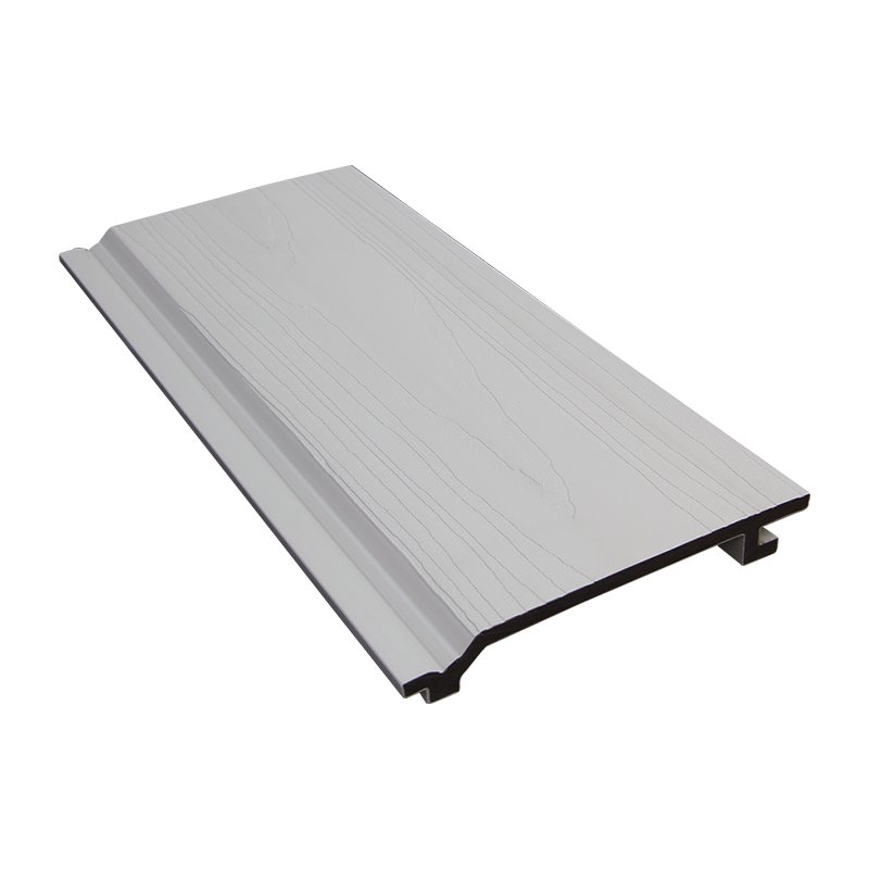 Capped White Color Composite Wall Cladding Co