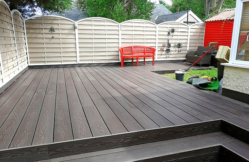 Outdoor Composite Decking Installation In Ireland