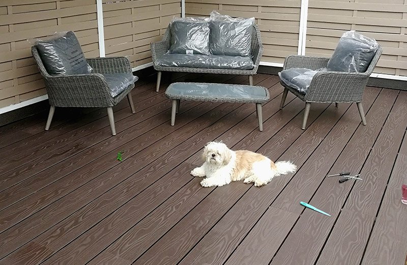 Outdoor Composite Decking Installation In Ireland