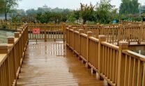 Wpc Rotproof Eco Friendly Fencing For Outdoor