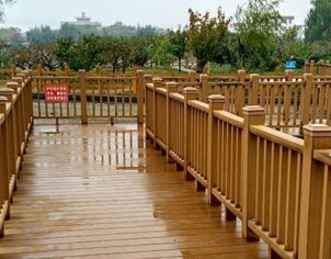 Wpc Rotproof Eco Friendly Fencing For Outdoor