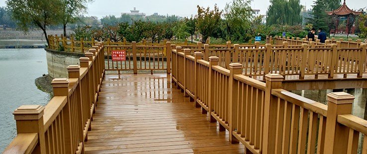 Wpc Rotproof Eco Friendly Fencing For Outdoor