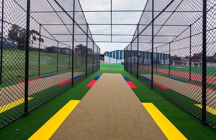 Synthetic Grass Rubber Cricket Surfaces