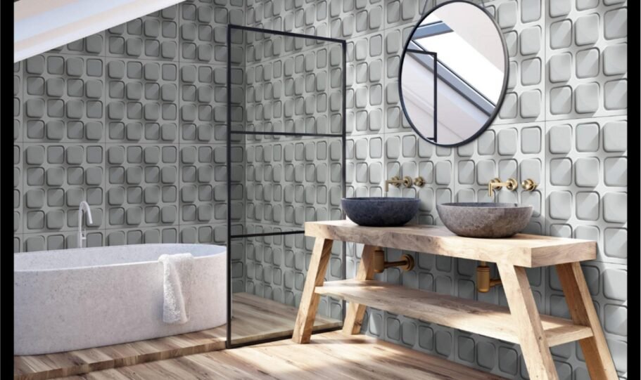 Spark Ceramic 600x600mm 3d Floor Tiles