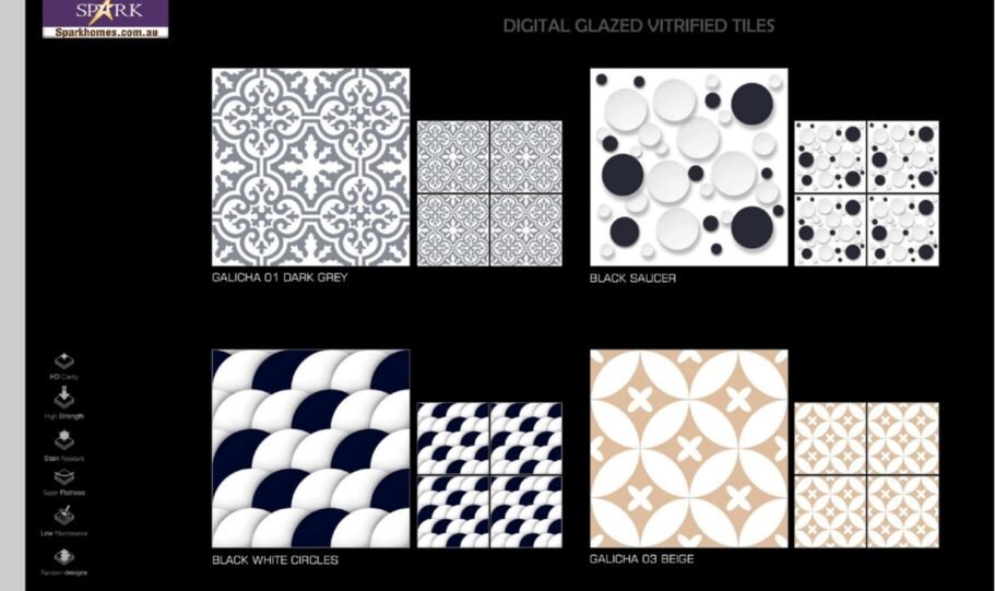 Spark Ceramic 600x600mm 3d Floor Tiles (31)