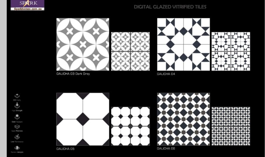 Spark Ceramic 600x600mm 3d Floor Tiles (33)
