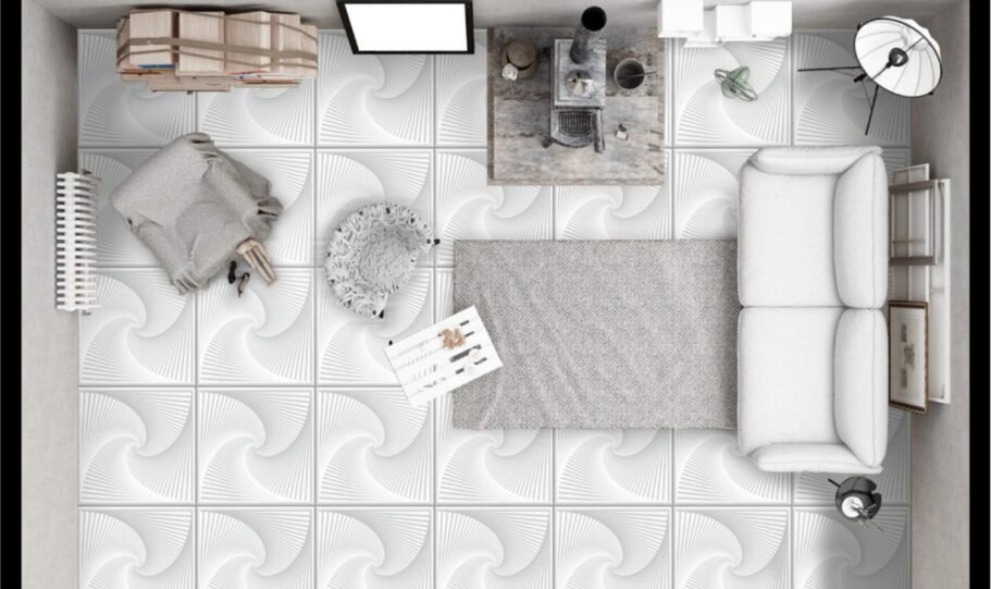 Spark Ceramic 600x600mm 3d Floor Tiles (41)