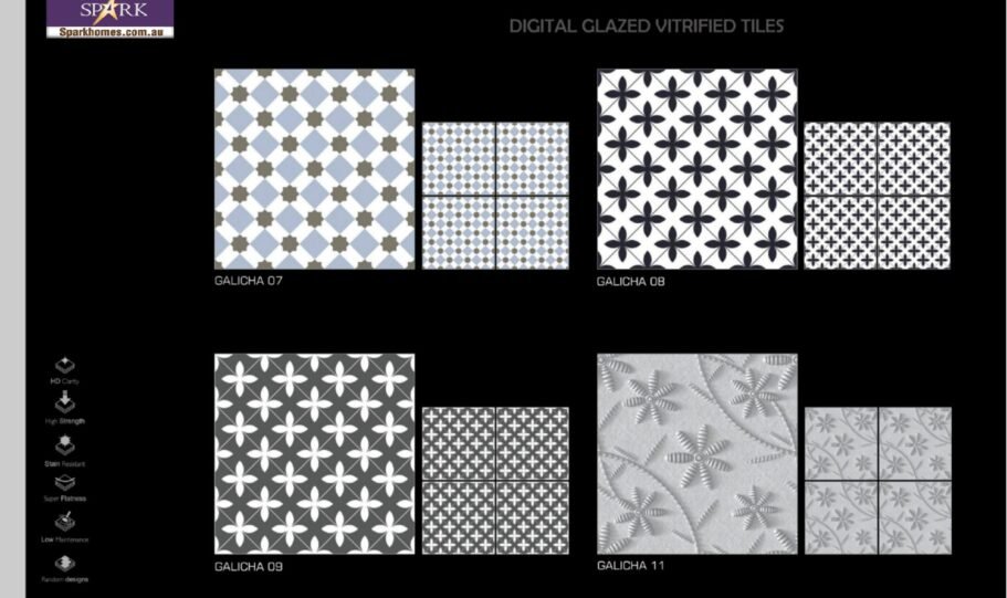 Spark Ceramic 600x600mm 3d Floor Tiles (7)