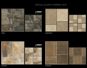 Spark Digital Vitrified floor Tiles Aden