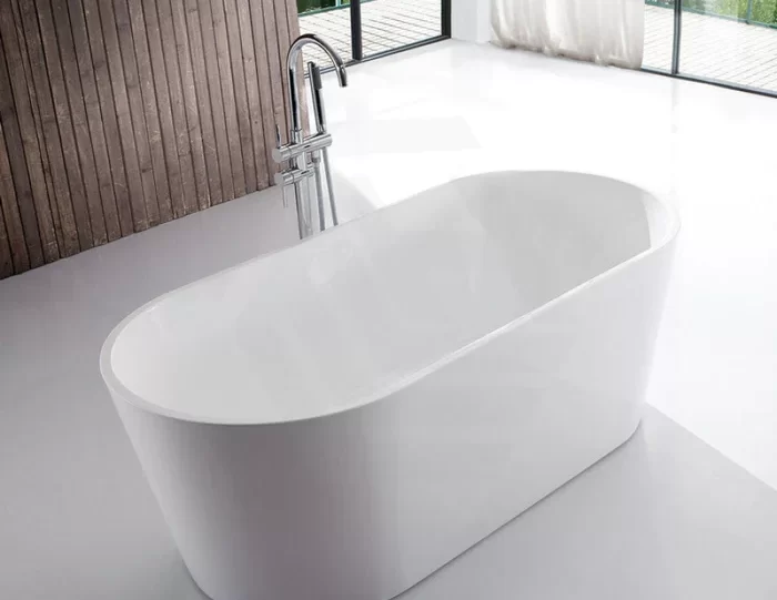 120013001400150016001700mm Oval Bathtub Freestanding Acrylic Gloss White No Overflow Bathtubs 366 700x