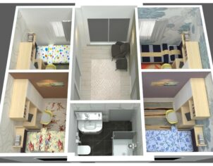 4 Bedroom Expandable Home