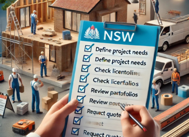 How To Choose The Right Tradespeople For Your Project In Nsw