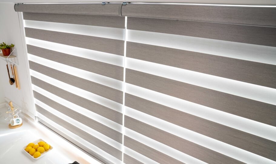 Spark Designer Fabric Finished Blinds Bolvo Blackout (102)