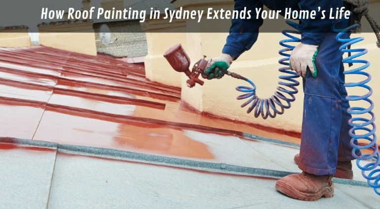 Roof Painting, Kit Homes