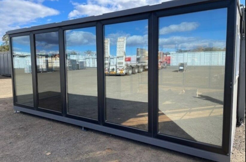 Expandable Transportable Glass Home