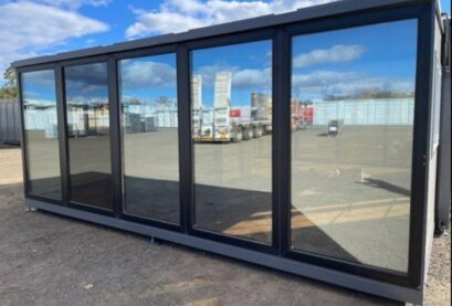 Expandable Transportable Glass Home