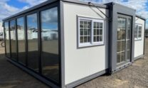 Expandable Transportable Glass Home1