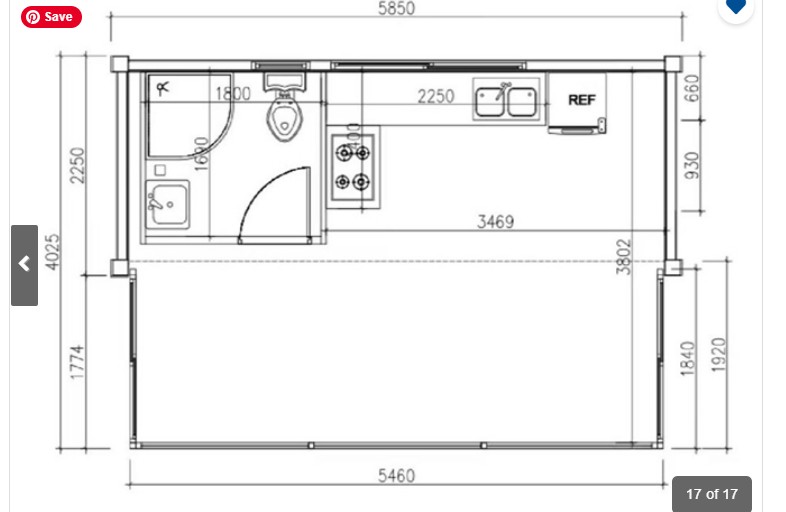 Spark 20ft Transportable Accommodation Container Home