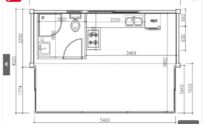 Spark 20ft Transportable Accommodation Container Home