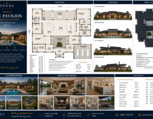 The Pavilion Acreage Kit Home 500sqm Modern Pavilion Style Steel Frame Kit Australia Wide