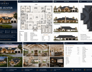 The Hunter Modern Farmhouse Acreage Kit Home 500sqm 5 Bedroom Luxury Design Australia Wide